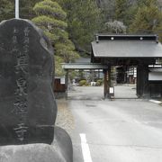 奈良井のお寺