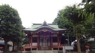 現在の社殿は氏子達の浄財で再建。