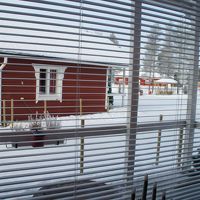 部屋の中からの眺めです。