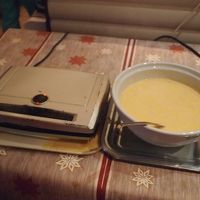 毎朝、フィンランド風ワッフルを自分で焼けるのが楽しい♪