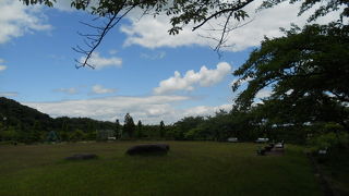 自然たっぷりの公園