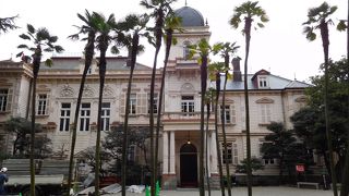 平日は館内の撮影ができるようになっていました。洋館、和館、スイス風の建物が楽しめます。