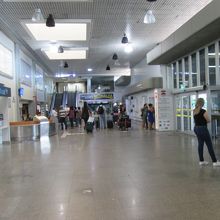 小さな空港です