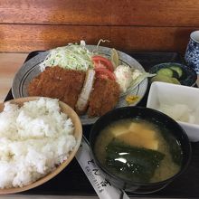 ロースかつ定食