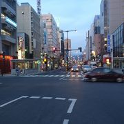 山形駅前の商店街