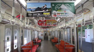 昼間は２０分間隔での運行でした。