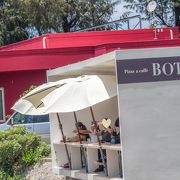  BOTTA ピザのお店　　素晴らしい景色だと思います