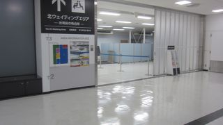 ウェイティングエリアができていました