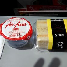 バリューパックに含まれる機内食