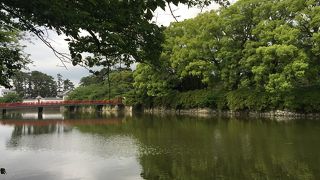 改修されて綺麗になった天守閣