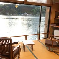 円山川の流れを眺めてのんびり