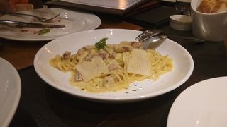 落ち着いたイタリアンレストラン