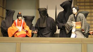 人形浄瑠璃は必見