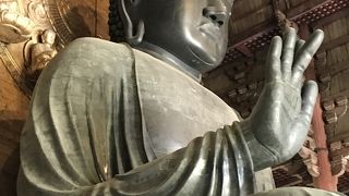 やっぱり東大寺の大仏様は外せませんでした