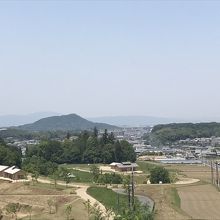 展望台から見る畝傍山・耳成山も見えますよ