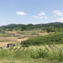 古墳周辺の景色・長閑ですよ