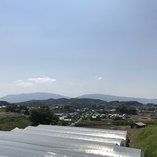 古墳近くの集落