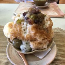 ほうじ茶のアイス