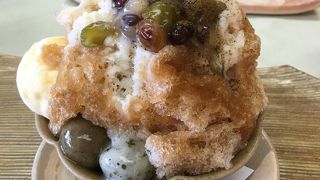 宇治の散策の途中に休憩