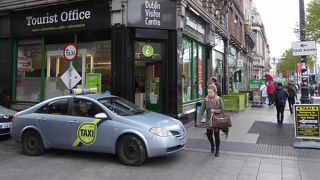 安心感のあるダブリンのタクシー