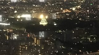 名古屋の夜景が楽しめました