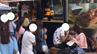 インバウンド多し。