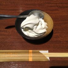 Line登録して無料でもらったソフトクリーム