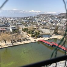 天守閣からの眺め