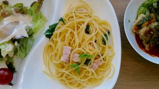 パスタも美味しい