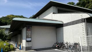建物のサイズに比べ展示室が狭い