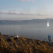 湖の水はきれい