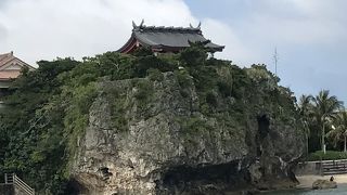 琉球の一宮 ビーチからの眺めが素敵