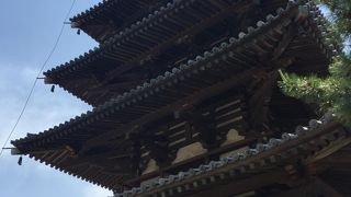 【世界文化遺産】1993年登録 免震構造が凄い五重の塔です。