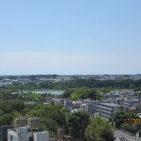 １０階の部屋からのパノラマビュー