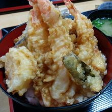 てんこ盛り天丼