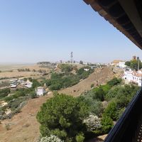 部屋のベランダから