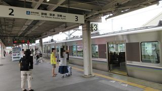 米原から彦根まで乗車しました。