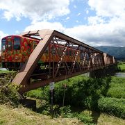 荒砥駅へ行くなら、日本最古の現役鉄道橋　「土木遺産の最上川橋梁」へも…