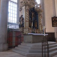 一部工事中でした。