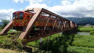 荒砥駅へ行くなら、日本最古の現役鉄道橋　「土木遺産の最上川橋梁」へも…