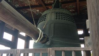 日本三大名鐘の鐘が見事