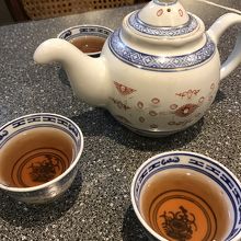 お茶であったまる