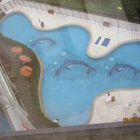 ホテルの専用プール