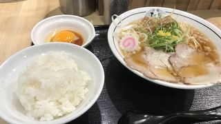 ラーメンは普通です