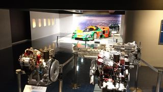 ルマン２４で優勝したマシンもありました！工場見学もできる！