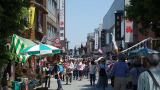 散策が楽しい内宮に近い通り