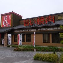 正面からの写真です