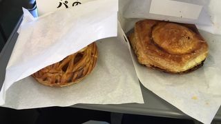 移動中に少し贅沢なパンを