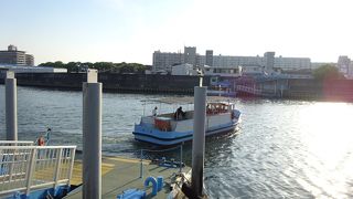 大阪の下町エリアを往復