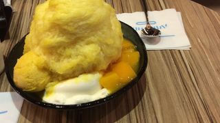 ふわふわのかき氷